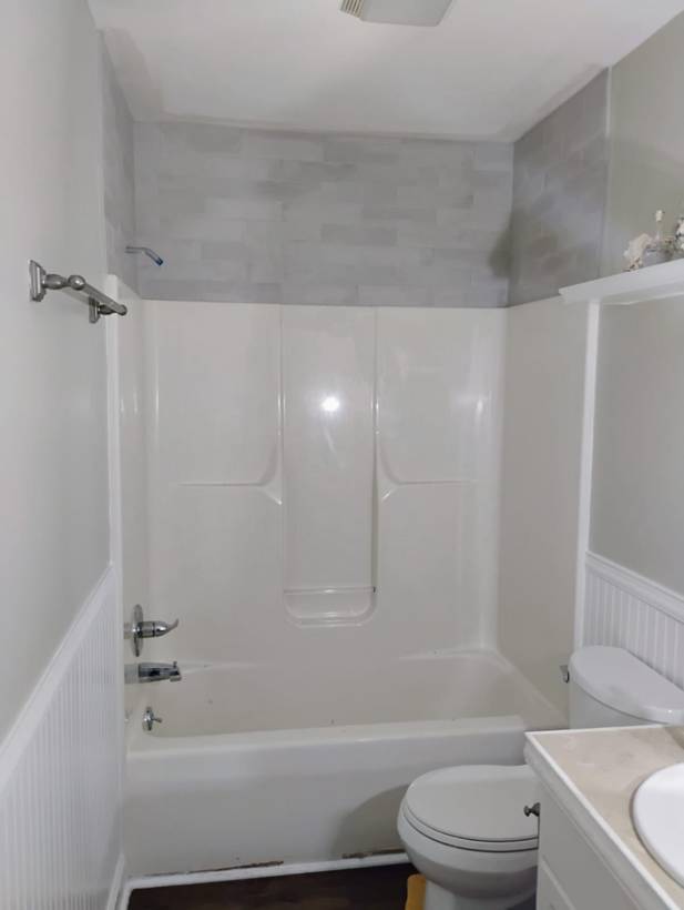Tile installed on an IRC Homes job
