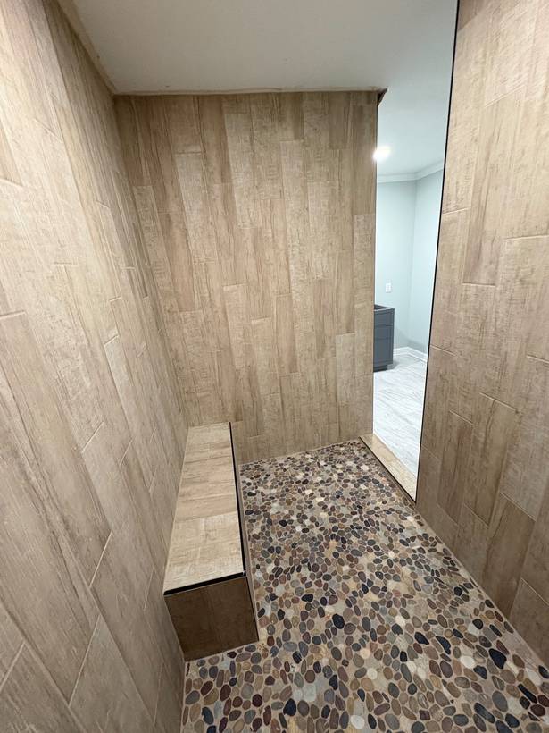 Tile installed on an IRC Homes job